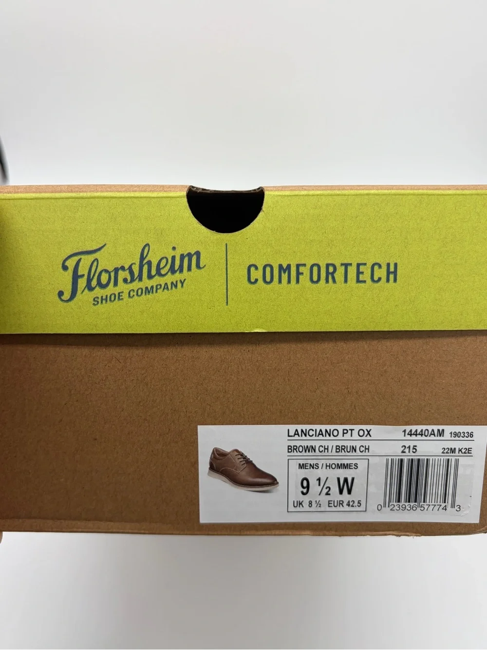 Florsheim Men's Brown Leather Derby Shoes